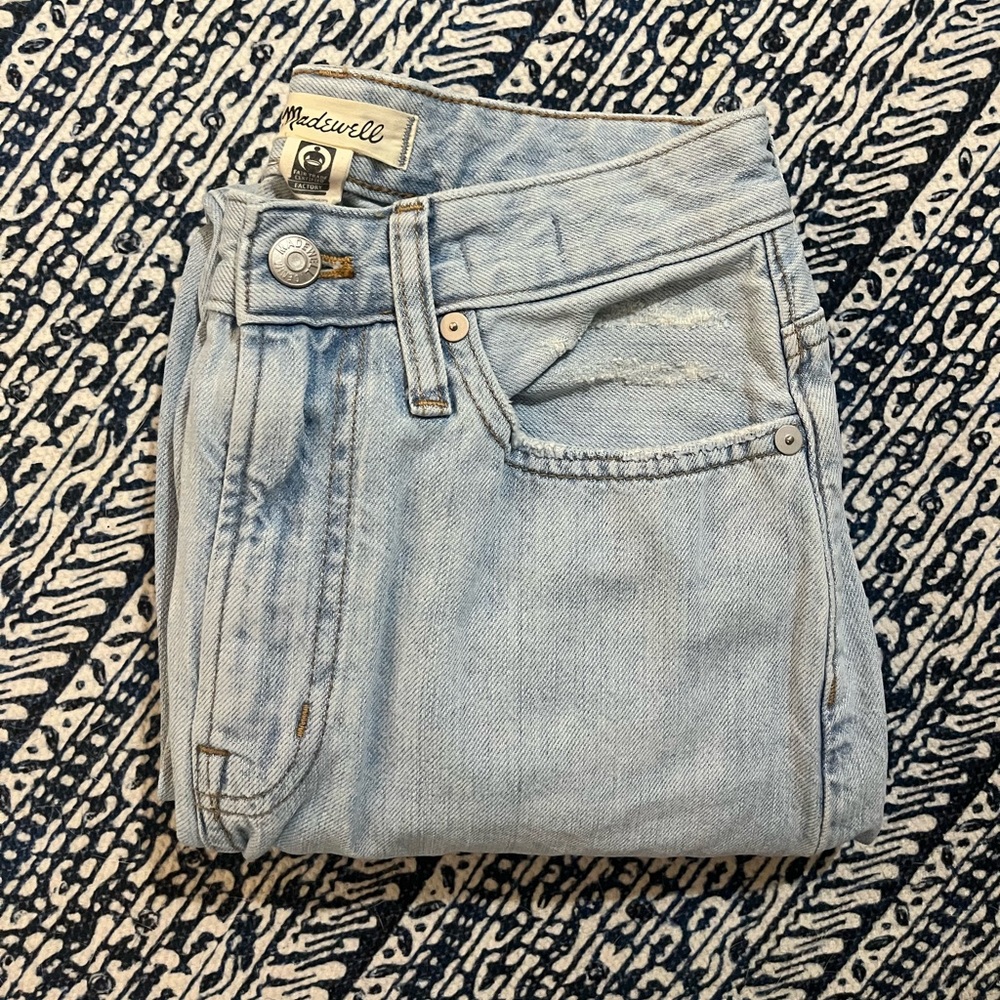 Madewell The Curvy Perfect Vintage Jean- Size 25